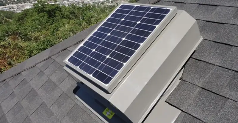attic fan installation services with energy-efficient roof-mounted ventilation system in Birmingham, AL