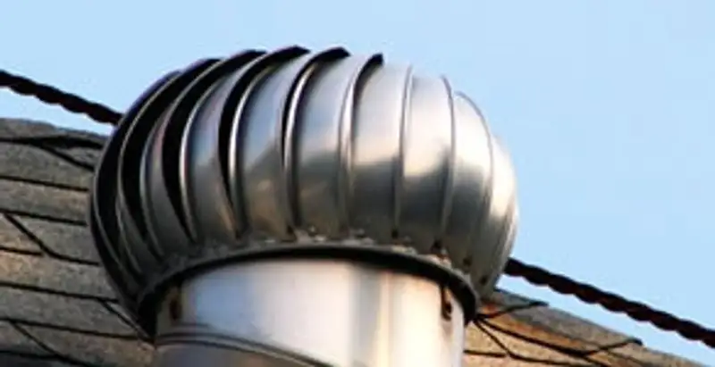 attic fan installation services with professionally installed roof ventilation unit in Birmingham, AL