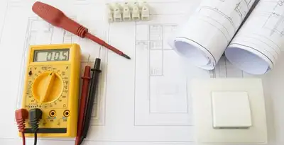 electrical service featuring diagnostic tools and electrical planning performed by certified electricians in Birmingham, AL