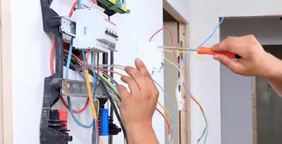 electrician services performing residential electrical panel wiring in Birmingham, AL