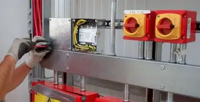 fire alarm installation service with certified electricians wiring fire alarm control equipment in Birmingham, AL