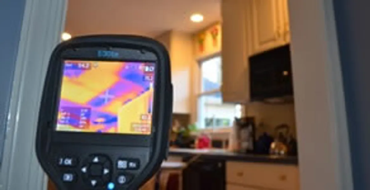 home energy audit service using thermal imaging to evaluate electrical efficiency inside a home in Birmingham, AL