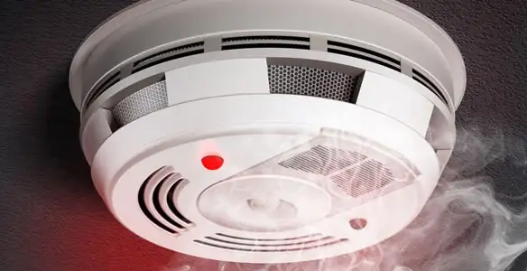 Installed smoke detector providing reliable fire detection in Birmingham, AL