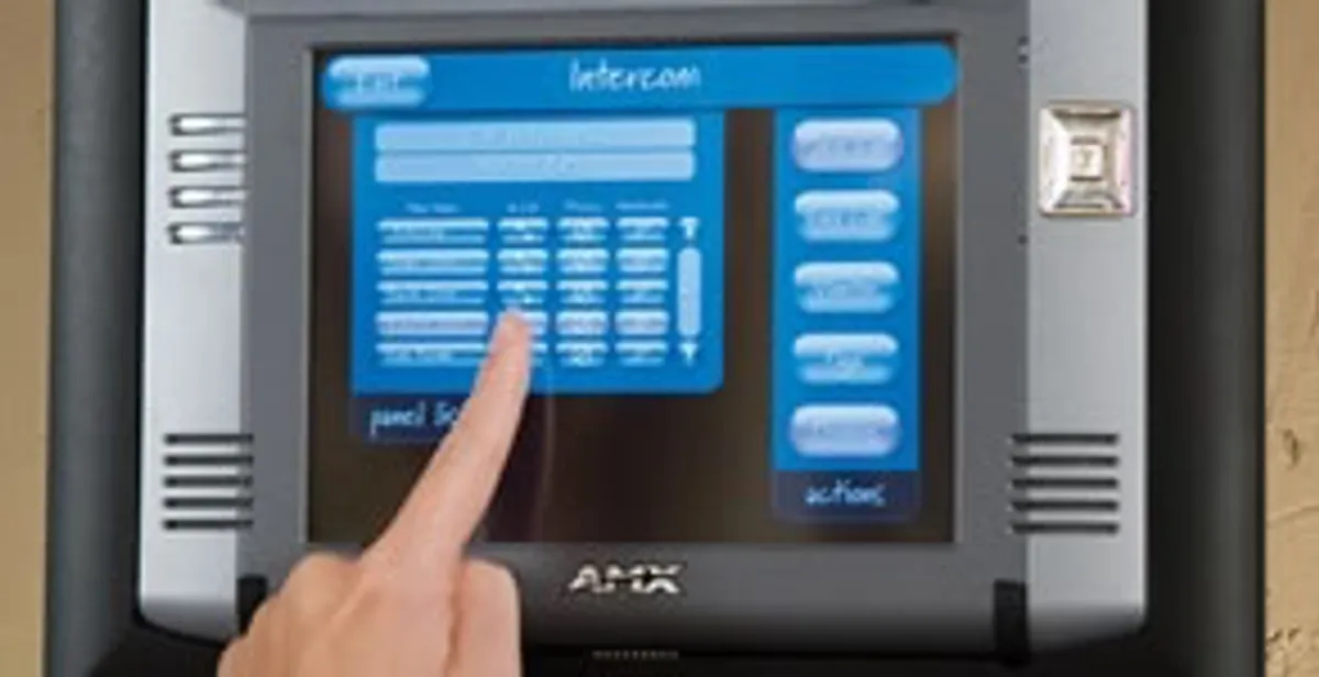 intercom system for home installation services with indoor communication panel in Birmingham, AL